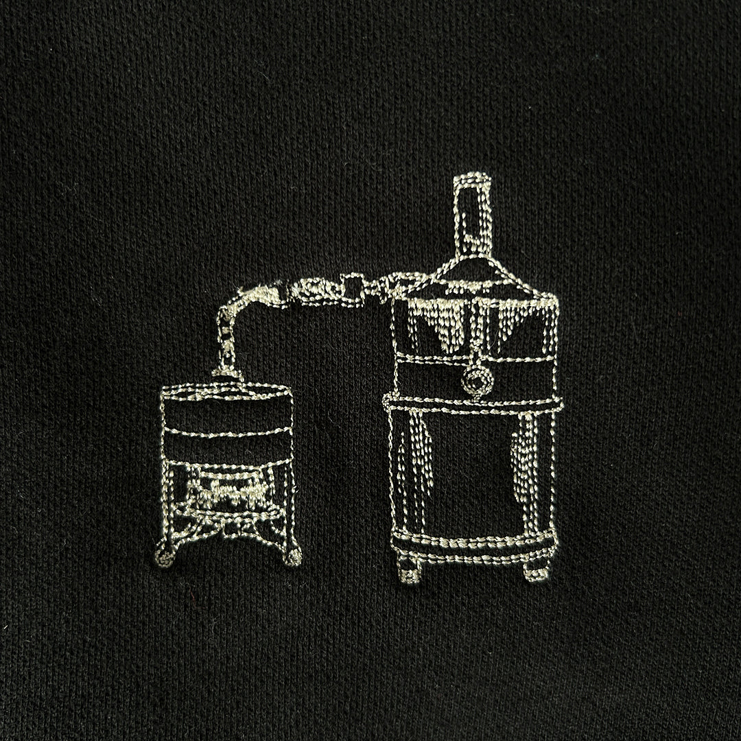 DESTILADOR NEGRO | HACIENDA PALMA ROJA