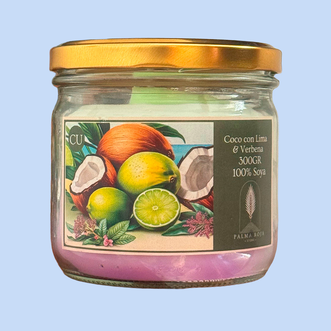 COCO-LIMA-VERBENA | CARTAS DE COLOMBIA-CULTURA