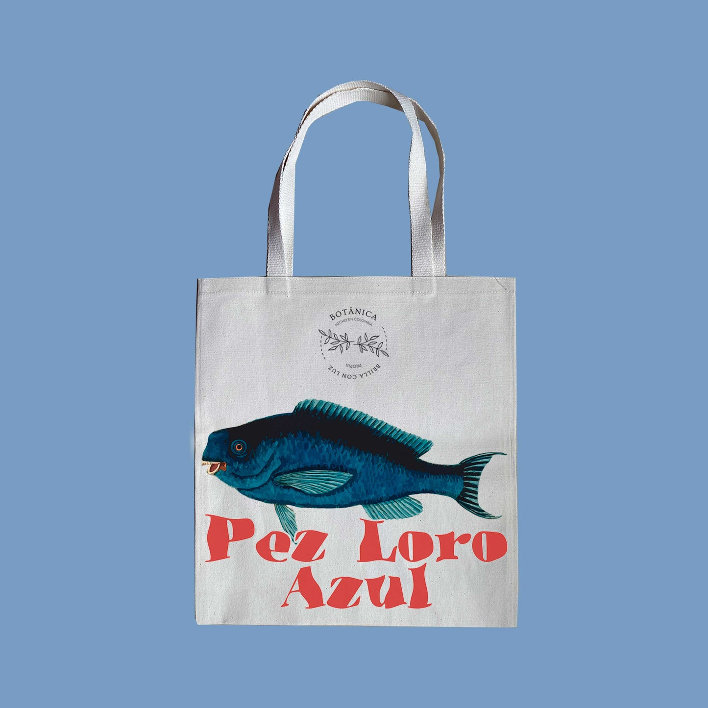 PEZ LORO AZUL BAG | VIAJE AL FONDO DEL MAR