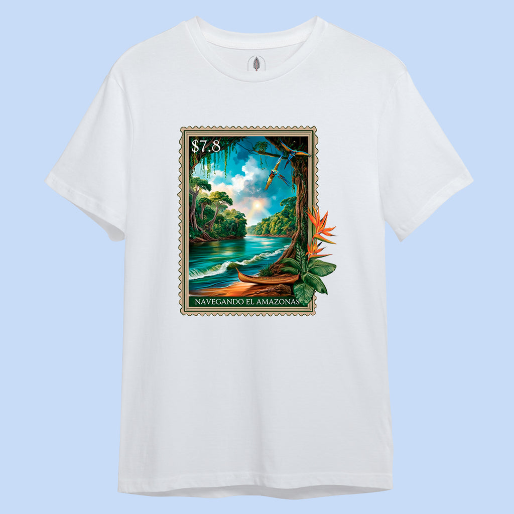 RÍO AMAZONAS | CARTAS DE COLOMBIA-CULTURA Última talla XS